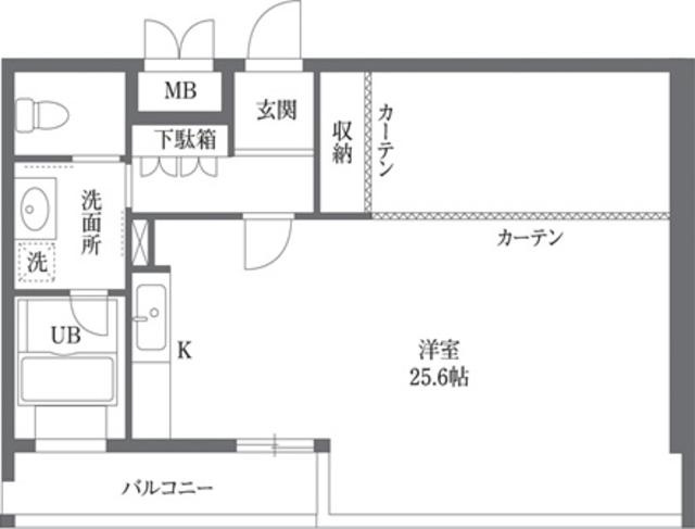 ライトウェル青戸の間取り