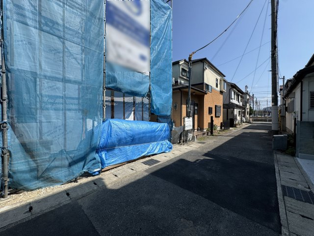 明石市朝霧町１丁目新築戸建の前面道路含む現地写真|2026年07月19日撮影