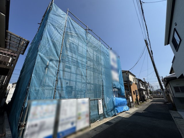 明石市朝霧町１丁目新築戸建の前面道路含む現地写真|2026年07月19日撮影