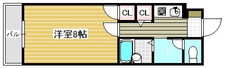 コテージ尾ノ上の間取り