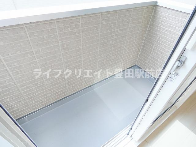 Dフラット大和田のバルコニー