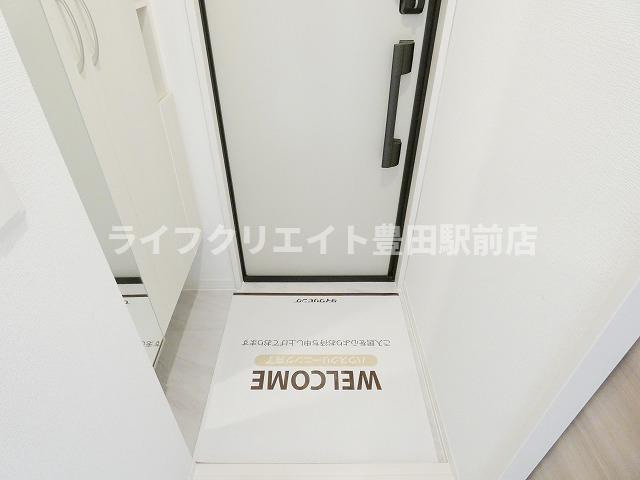 Dフラット大和田の玄関