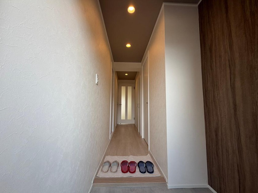 桂ガーデンハイツの玄関|「即ご入居可能！」
新生活をすぐにスタート♪