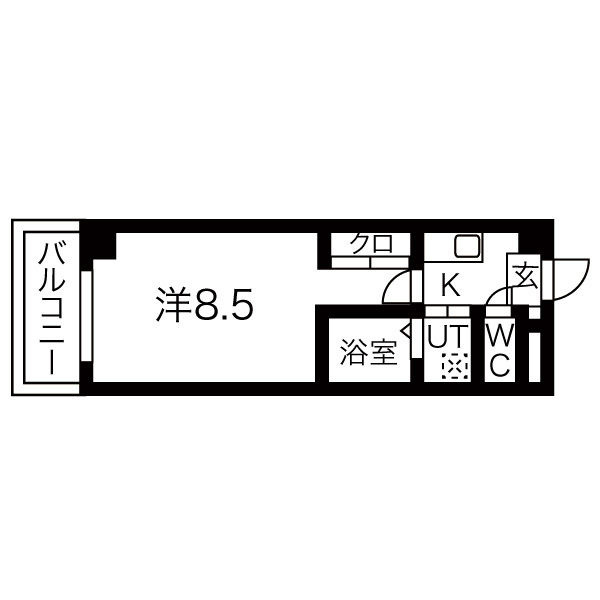 プロビデンス新瑞橋の間取り