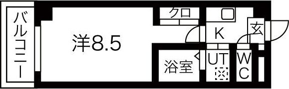 プロビデンス新瑞橋の間取り