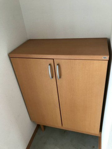 サン・コーポの収納|靴を収納するのに便利です