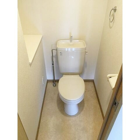 藤沢市下土棚の賃貸マンションのトイレ