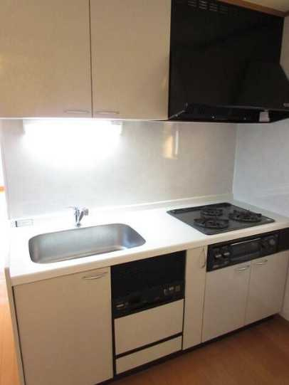 青木町戸建のキッチン