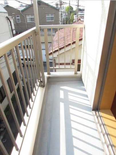 青木町戸建のバルコニー