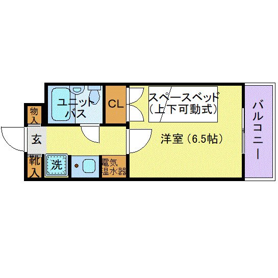 マリオン代々木公園の間取り