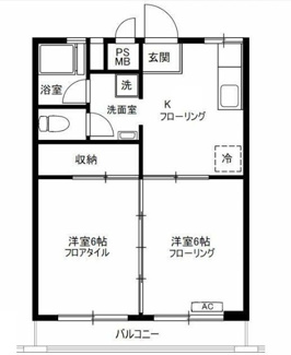 【間取り】 | 第一グリーンハイツ | 間取りです。