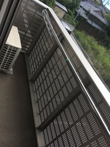 メルベーユのバルコニー