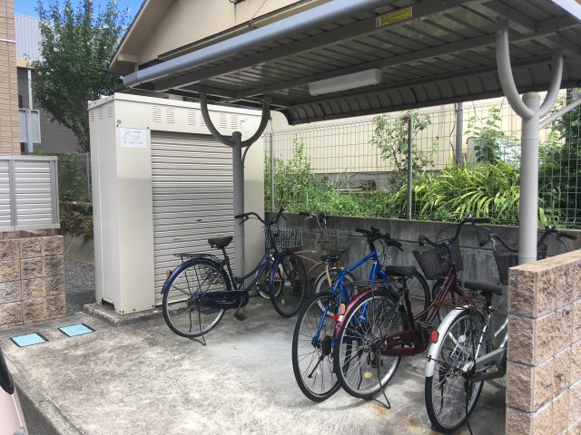 メルベーユのその他共用部分|自転車置き場