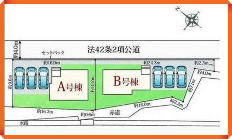 緑区大高町東古根４９番の区画図