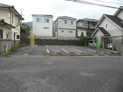 安佐北区口田南８丁目の前面道路含む現地写真