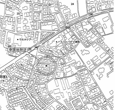 【地図】 | グランソフィア大谷口　B -