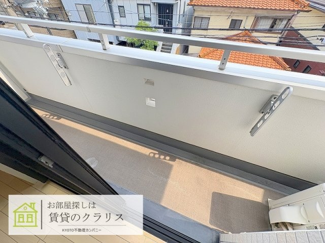 K's cube桂川（ケーズキューブ）のバルコニー
