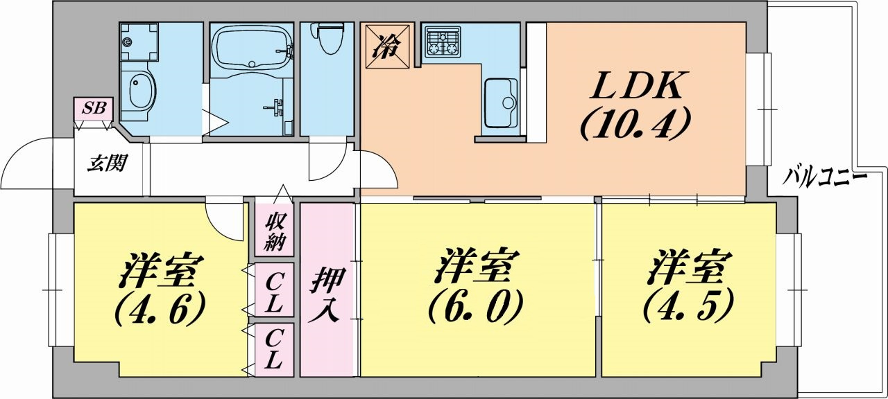 ロイヤル神戸山の街の間取り
