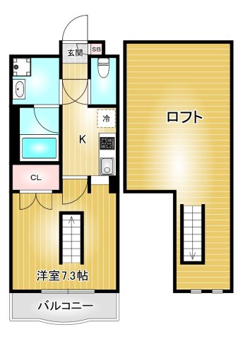 セレス大須|名古屋市の賃貸ならMy賃貸の間取り|セレス大須