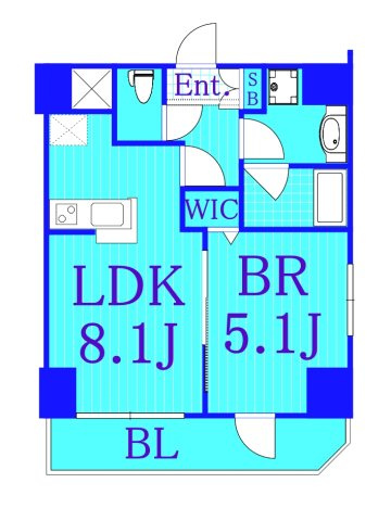リヴシティ横濱蒔田壱番館の間取り|使いやすい間取りです！