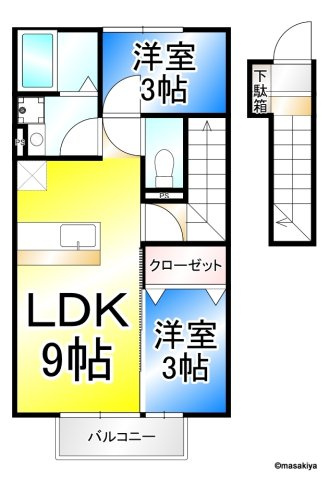 ラシーヌ・Ｔの間取り