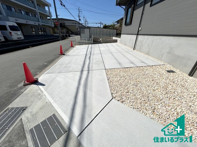 ●17(土)18(日)現地説明会！　磯城郡田原本町黒田　全3邸の駐車場|駐車スペース！散水栓があるので、こまめに愛車を洗えます！