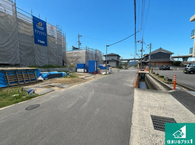 ●5(土)6(日)現地説明会！　磯城郡田原本町黒田　全3邸の前面道路含む現地写真|駅やスーパー、小学校・中学校等日常生活に欠かせない情報や道のりもご紹介いたしますのでお気軽にご相談ください。