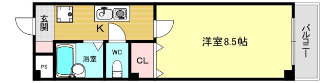 【間取り】 | シャンブル甲東園