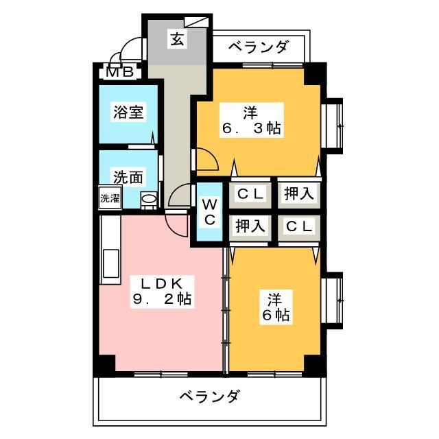 第三仁ビルの間取り