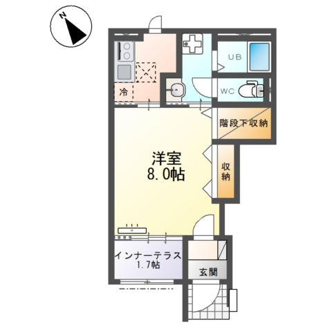 大曽根原町新築アパート②（仮の間取り