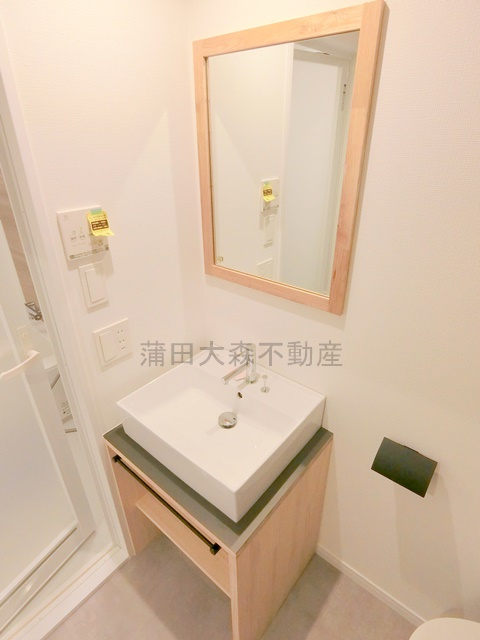 ブルーノコート蒲田の洗面所|洗面脱衣所　独立洗面台