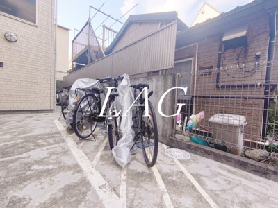 【その他共用部分】 | インベスト大崎Ⅲ | 駐輪場です。