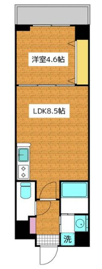 ＴＨＲＥＥＧＡＴＥ　ＢＬＤＧの間取り