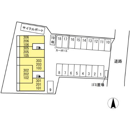 Fy-style Araoの区画図