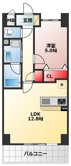 【間取り】 | クリエ堺