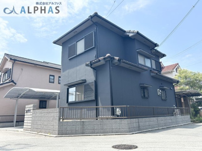 【外観】 | 加古川市平岡町二俣　一戸建て | ■教育施設が徒歩5分内に整う充実の子育て環境です♪
■角地物件♪