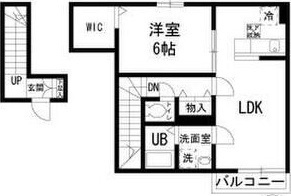 メゾン・ド・フォルテシモ一号館の間取り|間取りです。