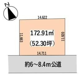 久喜市伊坂南1丁目　中古一戸建ての区画図|全１区画