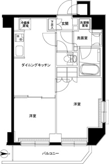 【間取り】 | ルーブル綾瀬  | 間取りです。