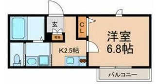 【間取り】 | 高見シャーメゾン | 間取りです。