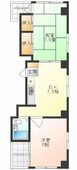 【間取り】 | アーバン寺町(アーバンテラマチ)