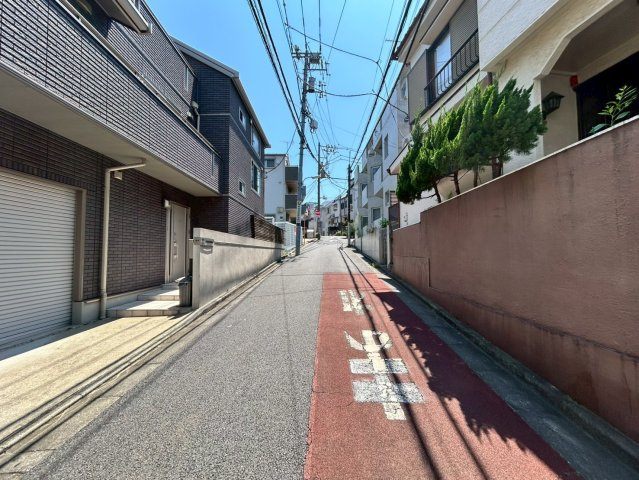 品川区大崎　中古戸建の前面道路含む現地写真|2026.07.20撮影