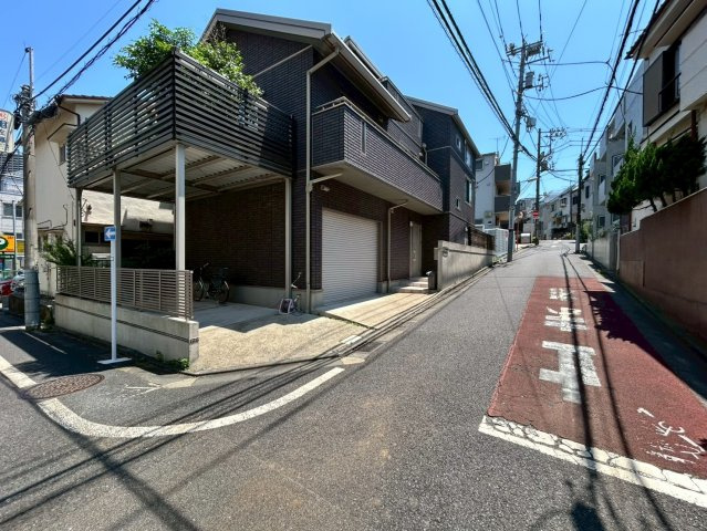 品川区大崎　中古戸建の前面道路含む現地写真|2026.07.20撮影