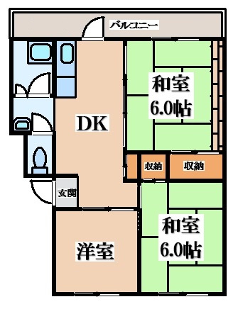 【間取り】 | 高倉台団地