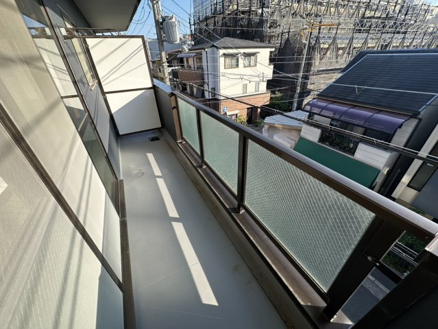 シャンテ本山のバルコニー
