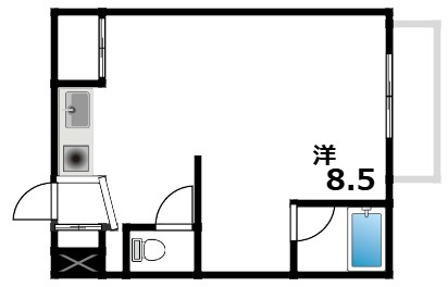 ラムールイワヤの間取り
