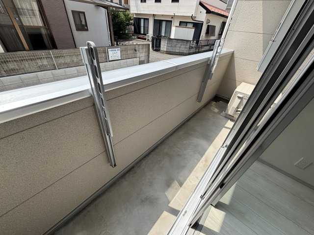 リーブルファイン大宮天沼町のバルコニー