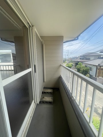 本野町戸建てのバルコニー