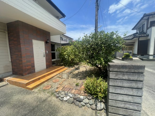 本野町戸建ての庭