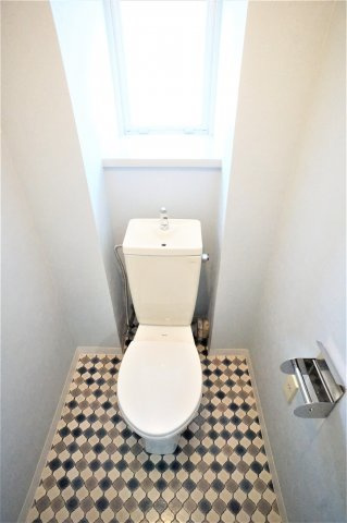 ハイツエバグリーン２号棟のトイレ|トイレも広いですよ
